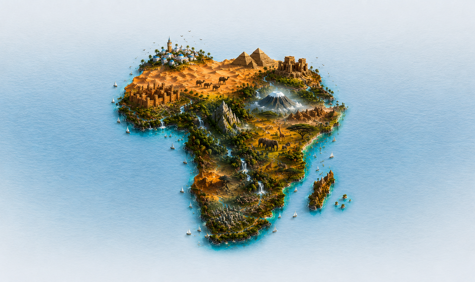 MyGuide afrikai régiók
