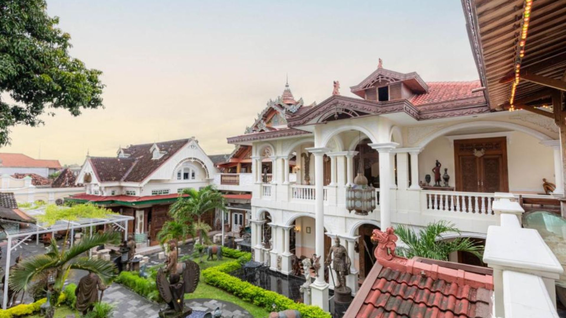Stílusos boutique hotel Yogyakarta központjában