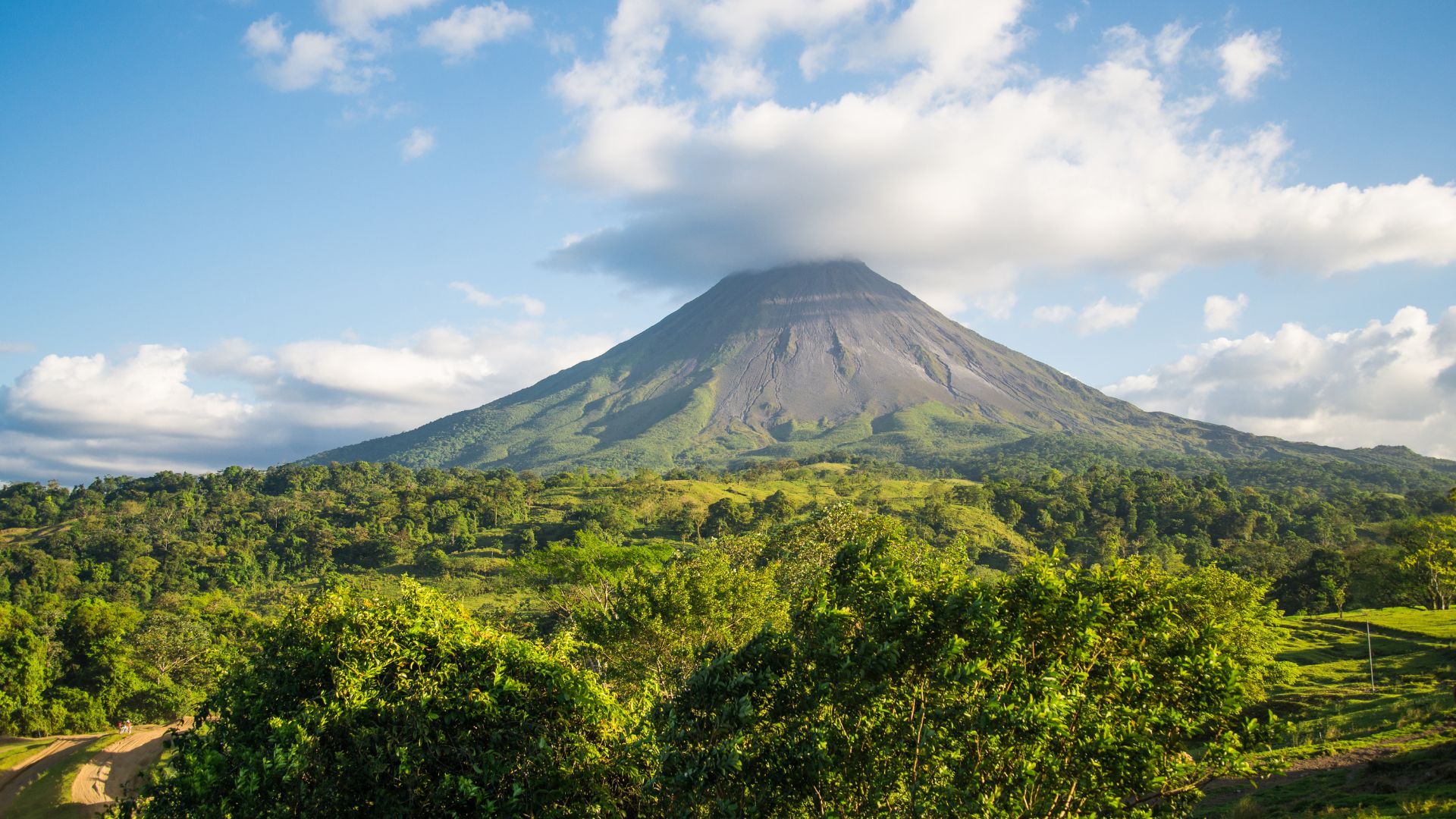 Az Arenal vulkán Costa Ricában
