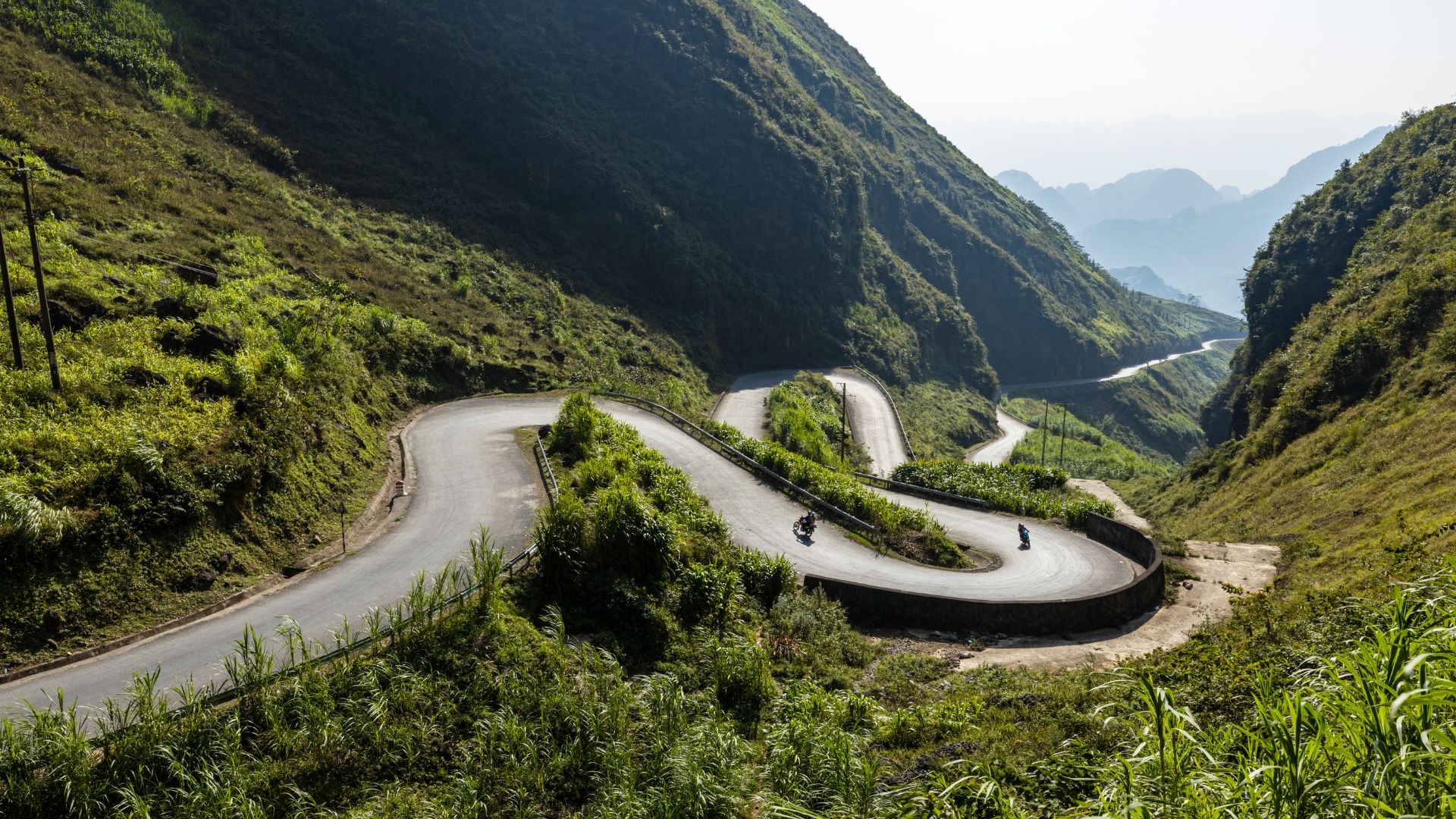 Ha Giang Loop hegyvidéki útvonala Észak-Vietnámban