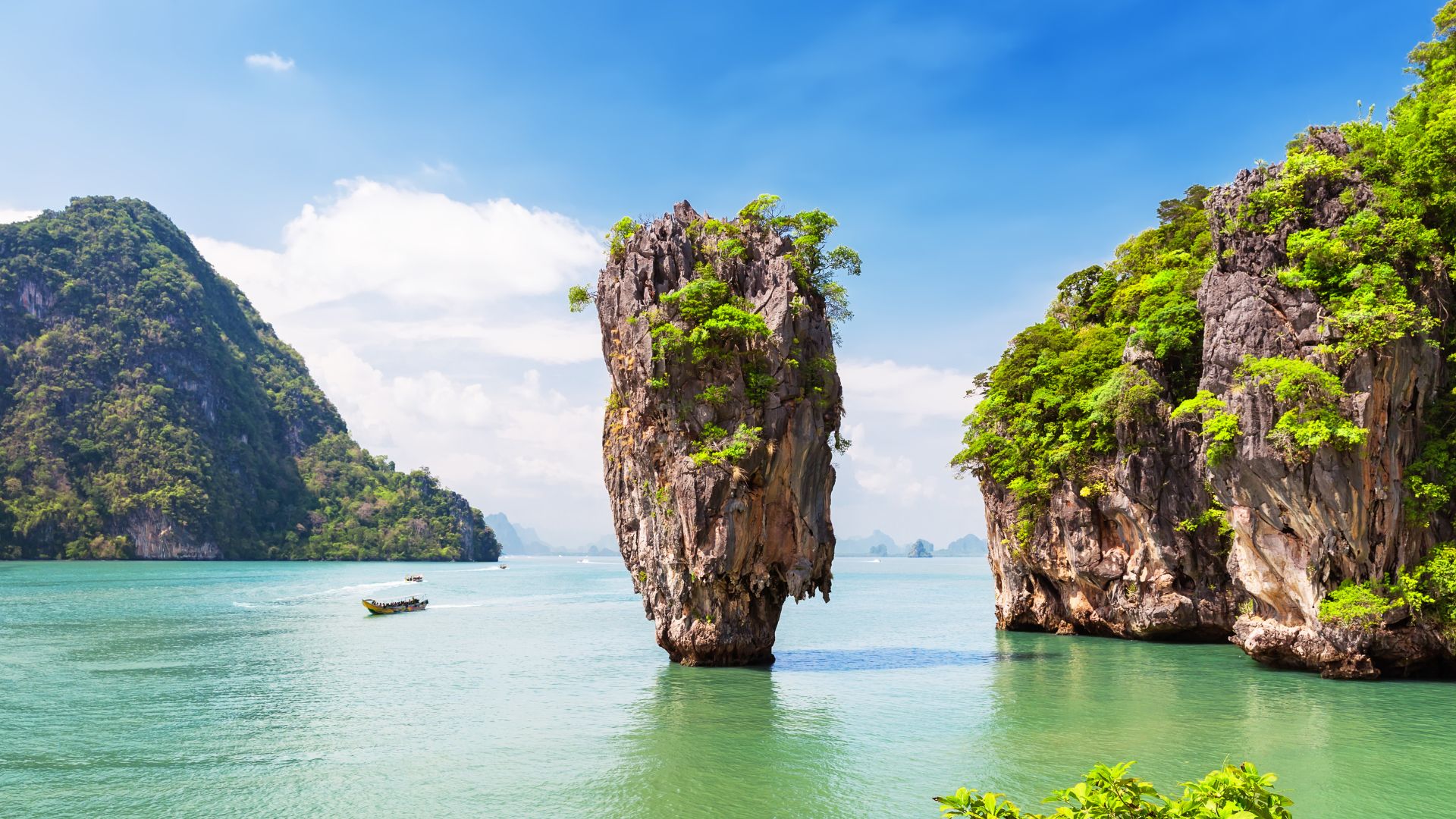 James Bond Island mészkőszikla