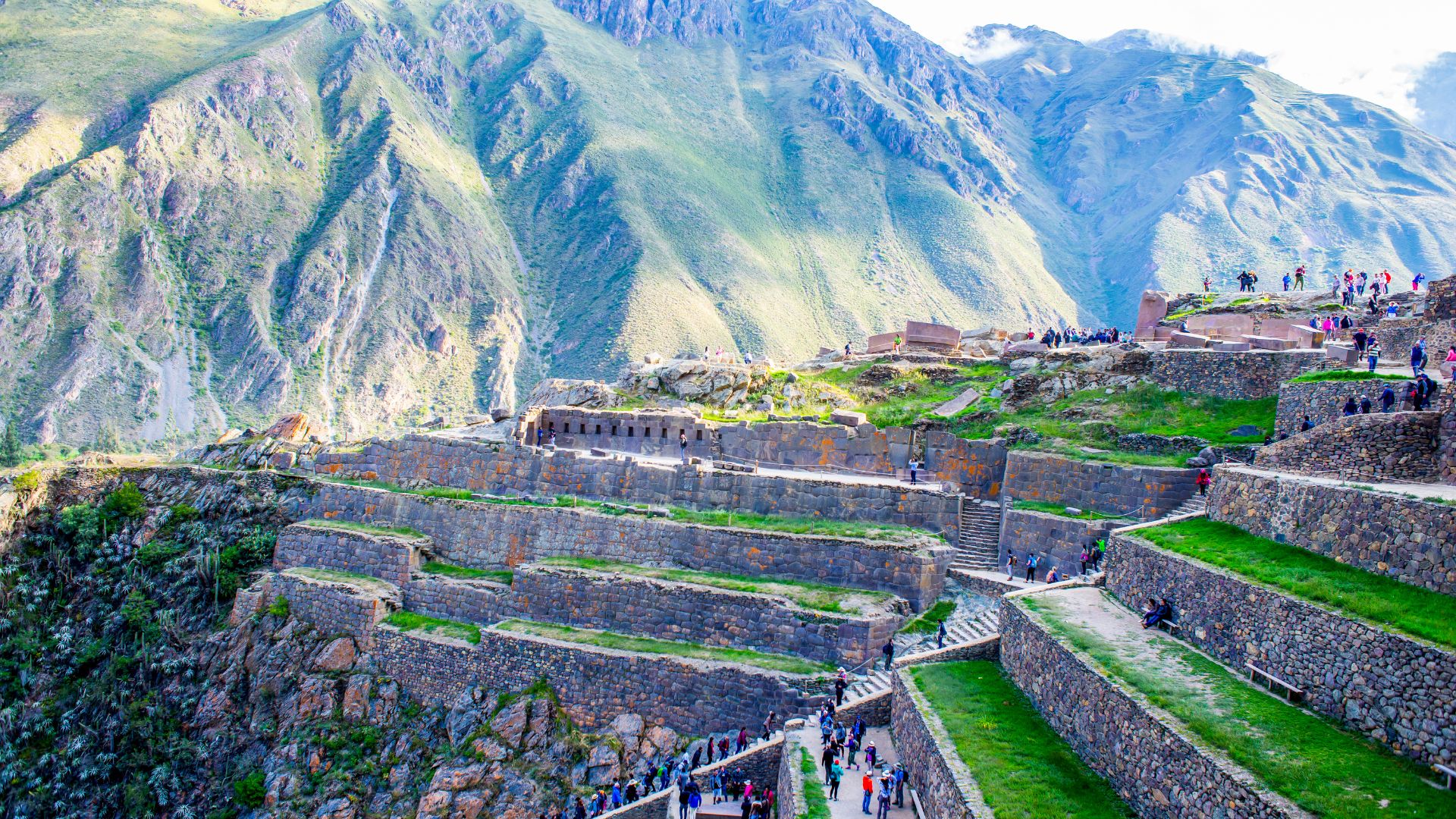 Ollantaytambo ősi inka települése a Szent Völgyben