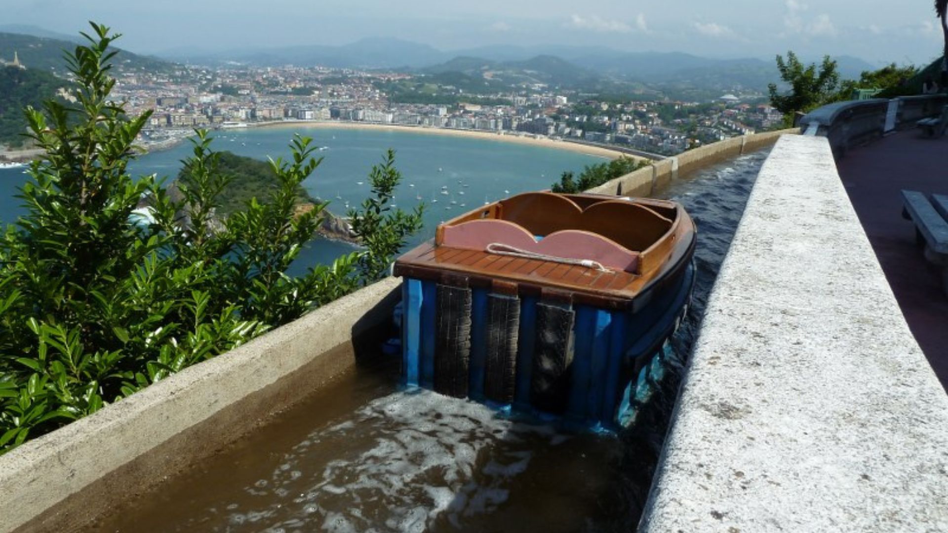 San Sebastián elegáns óceánpartja